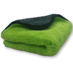 Ściereczka z mikrofibry detailing 40x40cm 900g/m2 ULTRA PLUSH GREEN N285 super chłonna