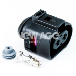 Wtyk 2-stykowy/4,8 VW-Audi-Skoda (1 kpl)