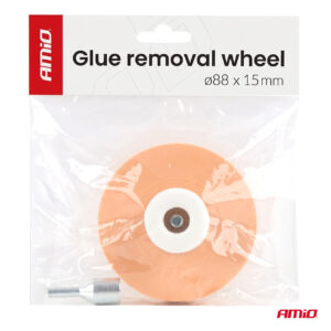 Krążek gumowy do usuwania kleju 88mm AMIO-04926